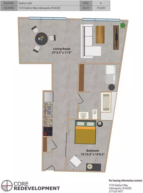 1510 Stadium Way, Indianapolis, IN 46202 photo 2
