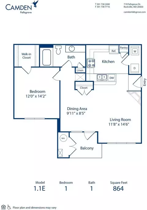 719 Fallsgrove Dr, Rockville, MD 20850
