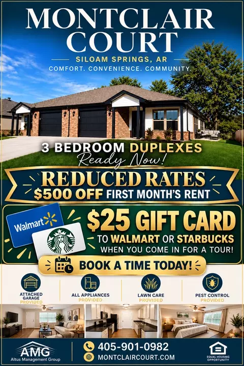 1707 Montclair Ave, Siloam Springs, AR 72761