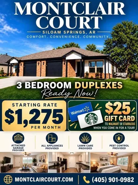 1707 Montclair Ave, Siloam Springs, AR 72761