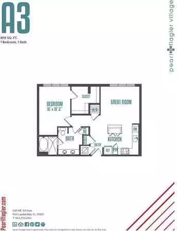 400 NE 3rd Ave, Fort Lauderdale, FL 33301