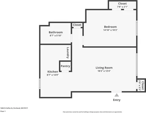 1600 N Colfax St, Portland, OR 97217