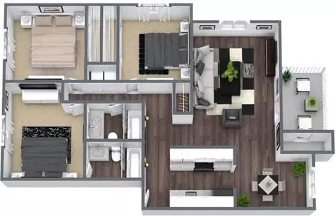 4201 Pleasant Lake Village Ln, Duluth, GA 30096