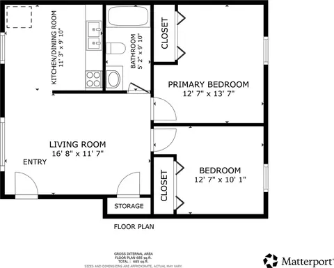 235 Dwyer St, Clare, MI 48617