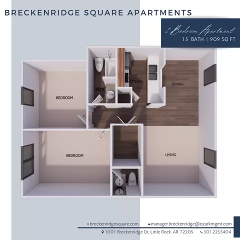 1001 Breckenridge Dr, Little Rock, AR 72205