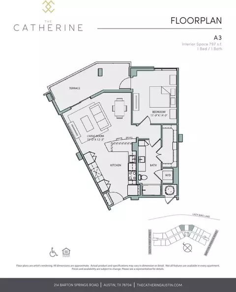 214 Barton Springs Rd, Austin, TX 78704