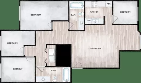 1406 Maple Ln, Kent, WA 98030