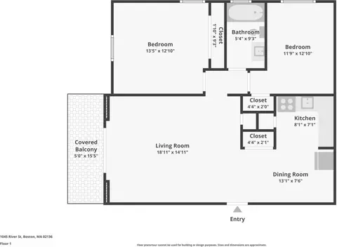 1045 River St, Boston, MA 02136