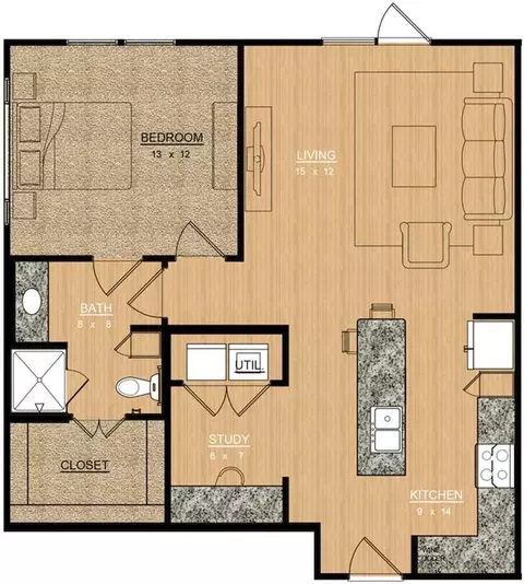 801 908 N Bishop Ave, Dallas, TX 75208