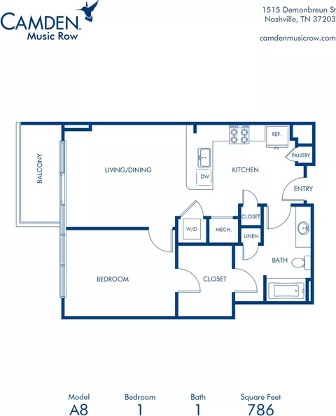 1515 Demonbreun St, Nashville, TN 37203