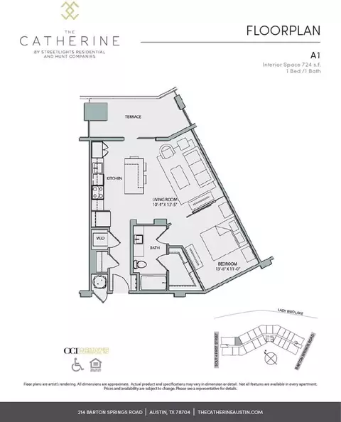 214 Barton Springs Rd, Austin, TX 78704