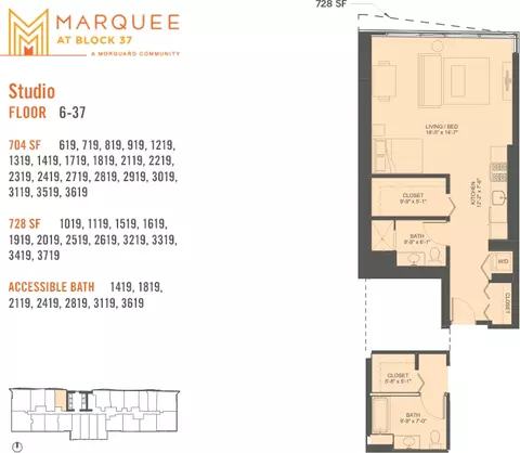 25 W Randolph St, Chicago, IL 60601