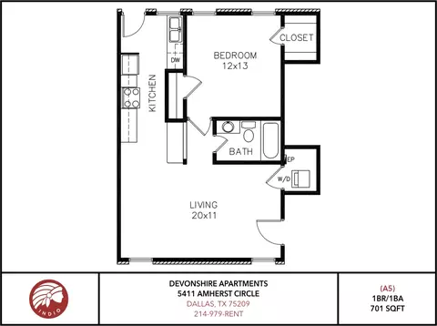 5411 Amherst Cir, Dallas, TX 75209
