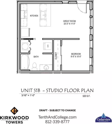 221 E Kirkwood Ave, Bloomington, IN 47408
