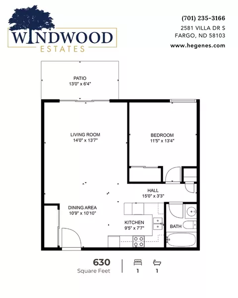 2542 Villa Dr S, Fargo, ND 58103
