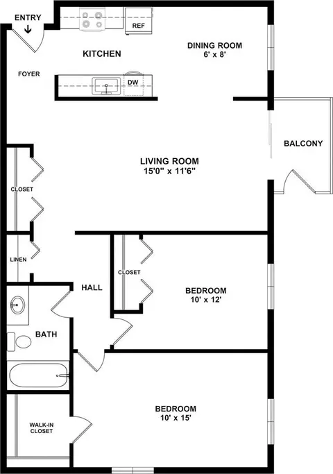 8640 Canterberry Ln, Newport, MI 48166