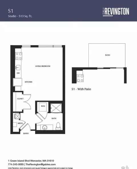 1 Green Island Blvd, Worcester, MA 01610