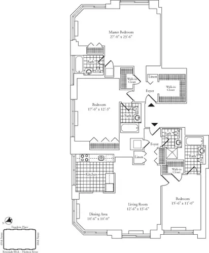 180 Riverside Blvd, New York, NY 10069