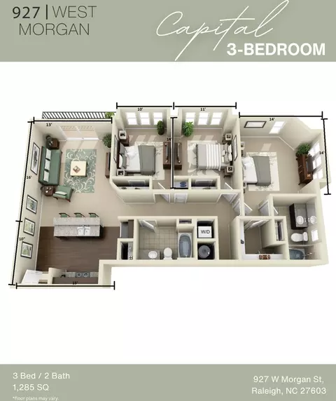 927 W Morgan St, Raleigh, NC 27603