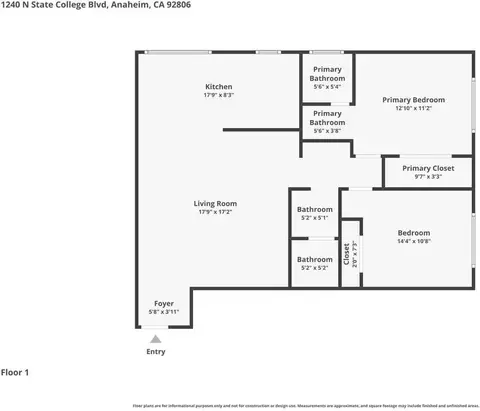 1240 N State College Blvd, Anaheim, CA 92806