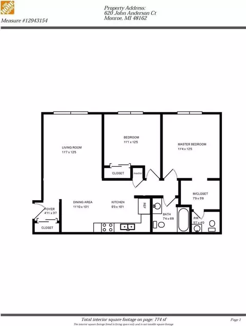 612 John Anderson Ct, Monroe, MI 48162