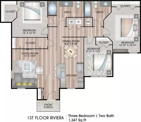 204 Potters Bluff Dr, Panama City Beach, FL 32407