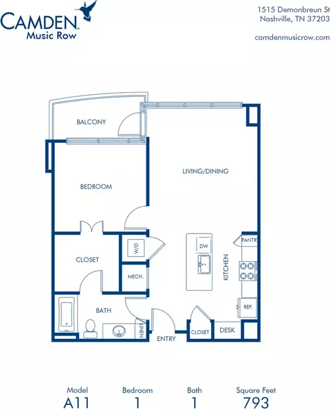 1515 Demonbreun St, Nashville, TN 37203