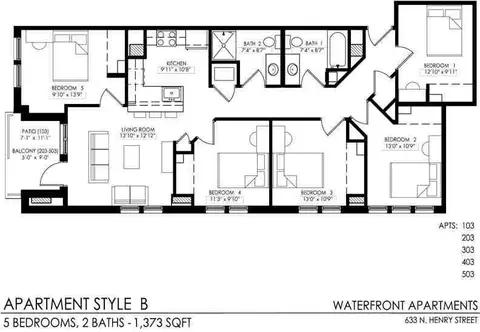 633 N Henry St, Madison, WI 53703