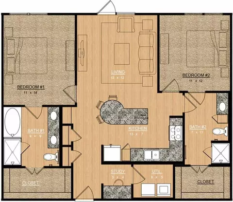 801 908 N Bishop Ave, Dallas, TX 75208