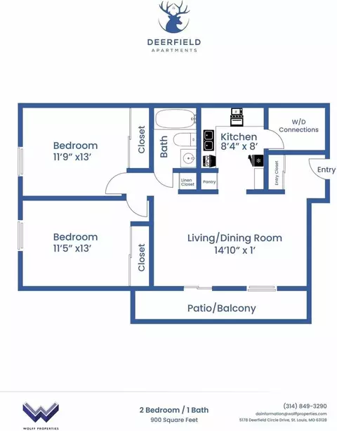 5178 Deerfield Circle Dr, Concord, MO 63128