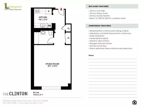 520 W 48th St, New York, NY 10036