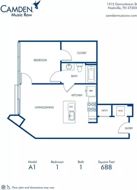 1515 Demonbreun St, Nashville, TN 37203