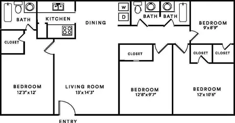 9550 Long Point Rd, Houston, TX 77055