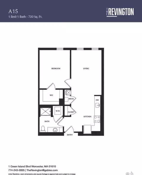 1 Green Island Blvd, Worcester, MA 01610