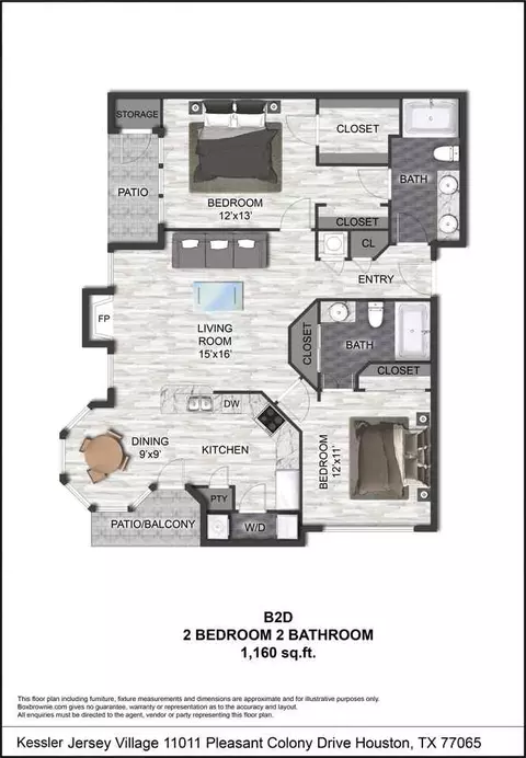 11011 Pleasant Colony Dr, Jersey Village, TX 77065
