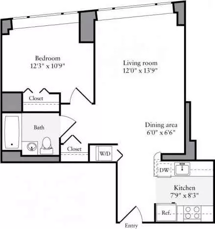 515 W 52nd St, New York, NY 10019