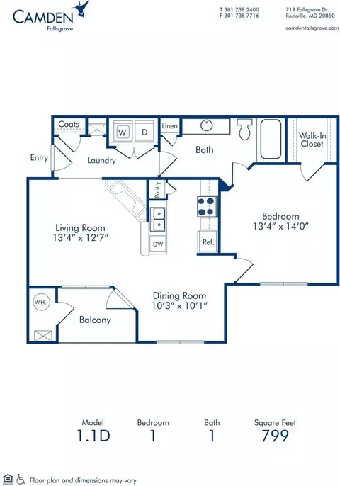 719 Fallsgrove Dr, Rockville, MD 20850