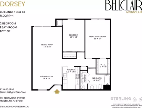 691 Bloomfield Ave, Montclair, NJ 07042
