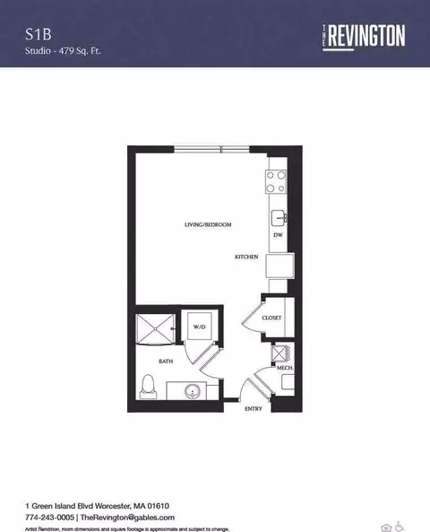 1 Green Island Blvd, Worcester, MA 01610