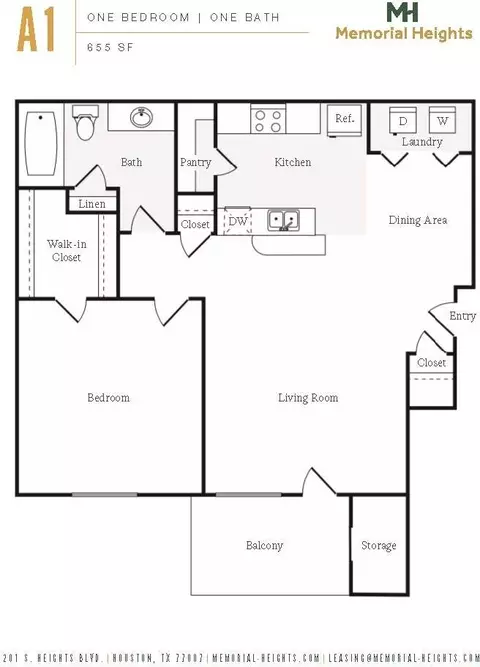 201 S Heights Blvd, Houston, TX 77007