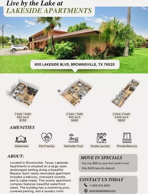 600 Lakeside Blvd, Brownsville, TX 78520
