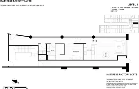 300 Martin Luther King Jr Dr SE, Atlanta, GA 30312