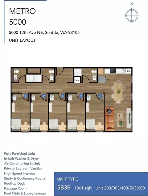 5000 12th Ave NE, Seattle, WA 98105