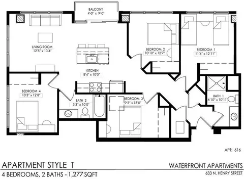 633 N Henry St, Madison, WI 53703