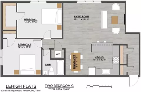 650 Lehigh Rd, Newark, DE 19711
