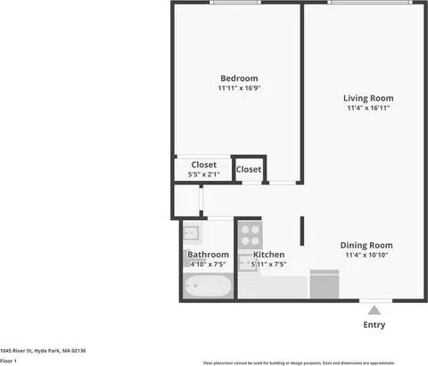 1045 River St, Boston, MA 02136