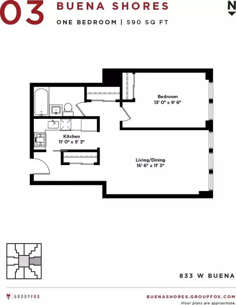 833 W Buena Ave, Chicago, IL 60613