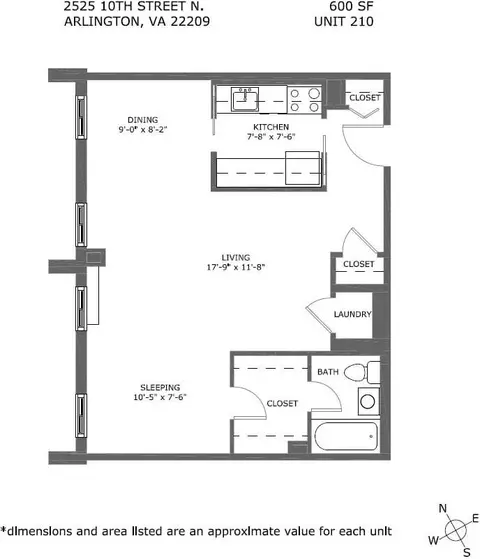 2525 10th St N, Arlington, VA 22201