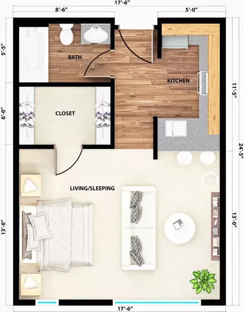 304 W North St, Waukesha, WI 53188