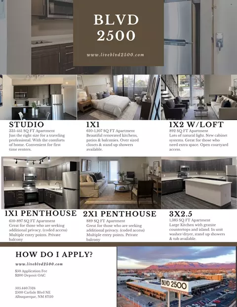 2500 Carlisle Blvd NE, Albuquerque, NM 87110